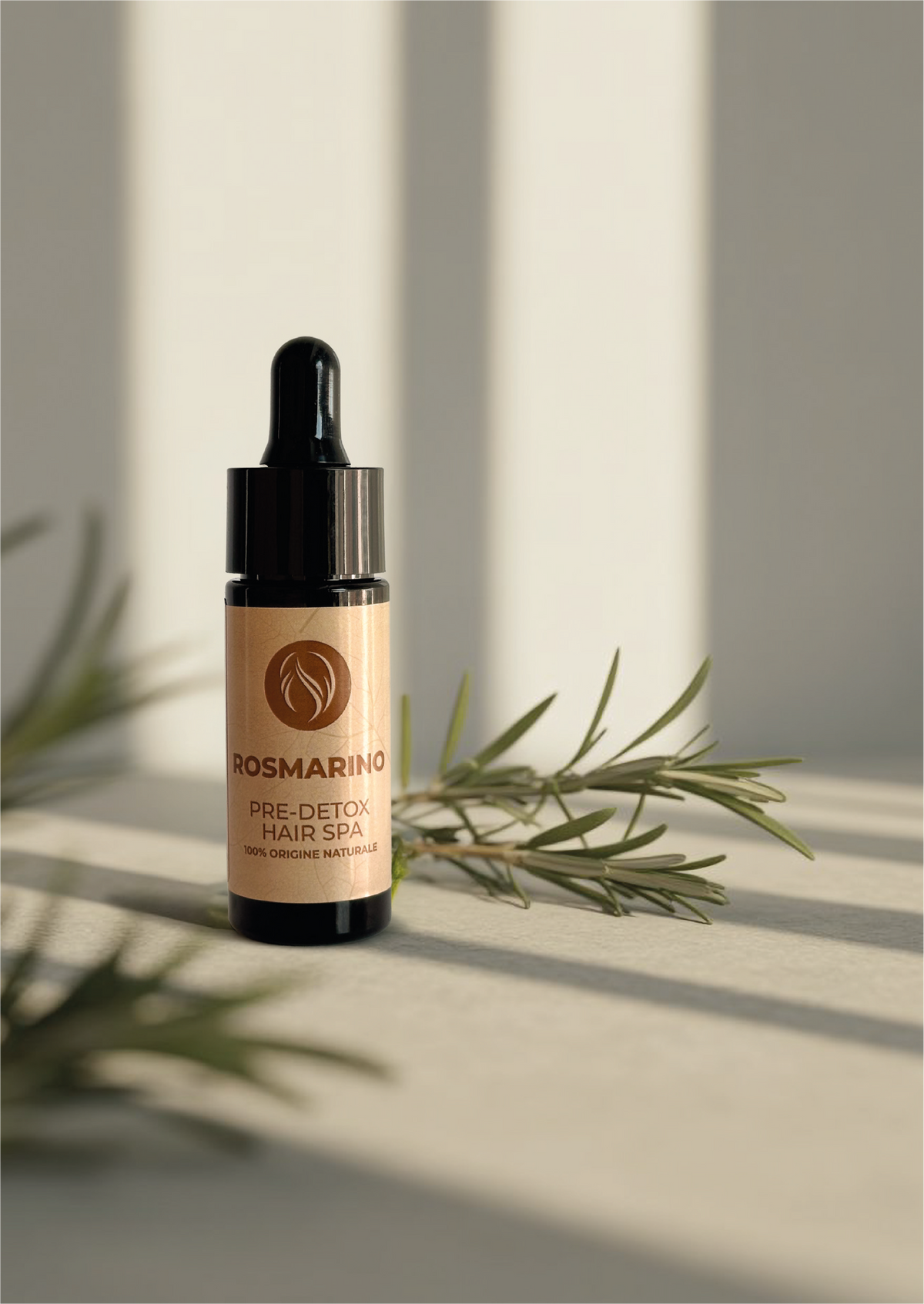 Olio essenziale rosmarino 100% puro pre detox hair spa