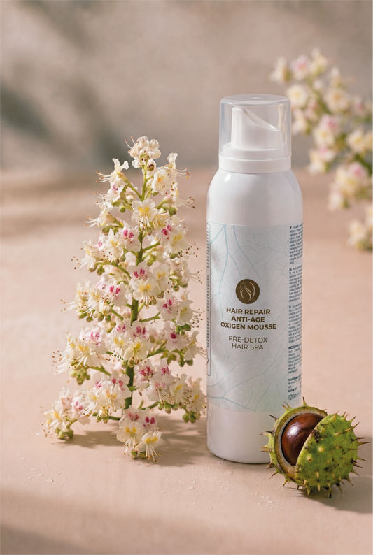 Hair Repair Anti-Age Oxygen Mousse con Estratto di Ippocastano