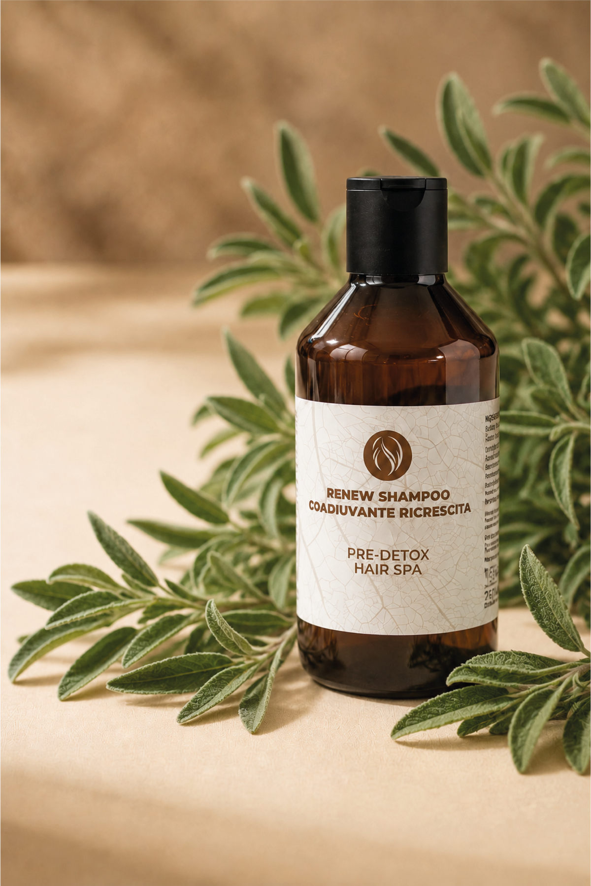 renew shampoo coadiuvante riscrescita salvia pre detox hair spa