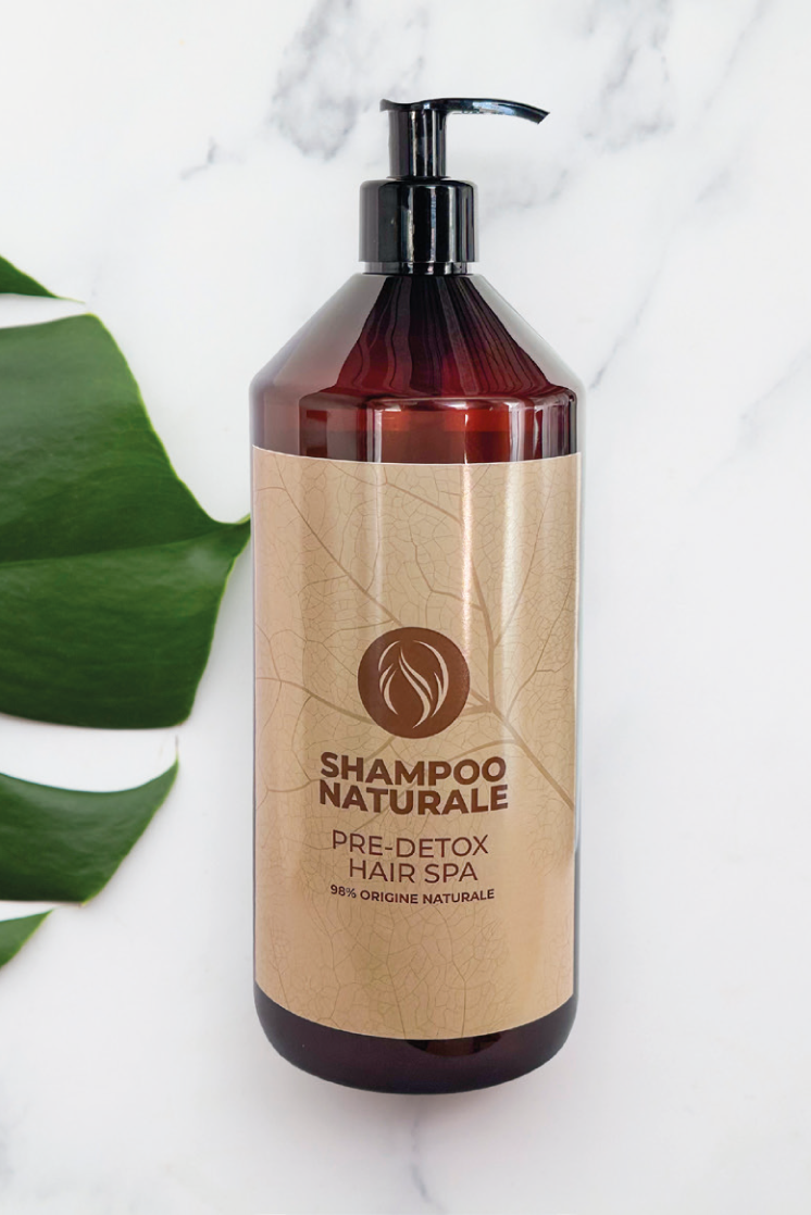 shampoo naturale pre detox hair spa